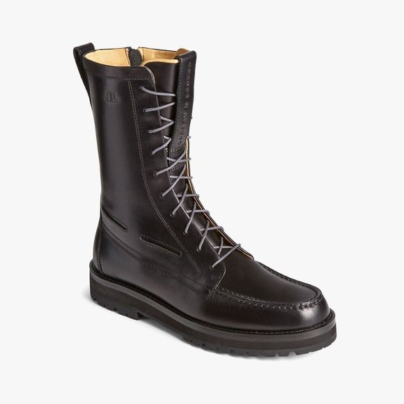 New! Sperry x John Legend Men\'s Tall Moc Toe Boots Black Size 11 US DD338 main image 8